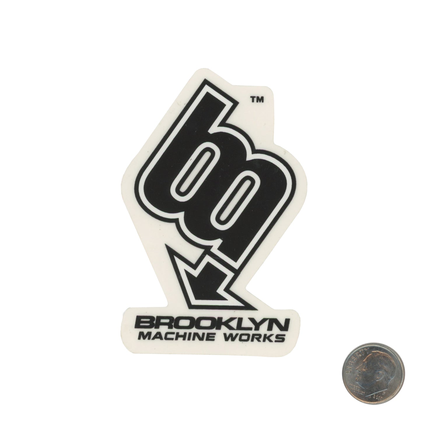 Brooklyn Machine Works Logo Sticker | Rare Stickers